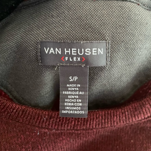 Van Heusen Burgundy Sweater - Picture 2 of 3